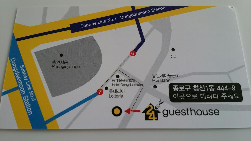 24 Guesthouse Dongdaemun Market Seoul Luaran gambar